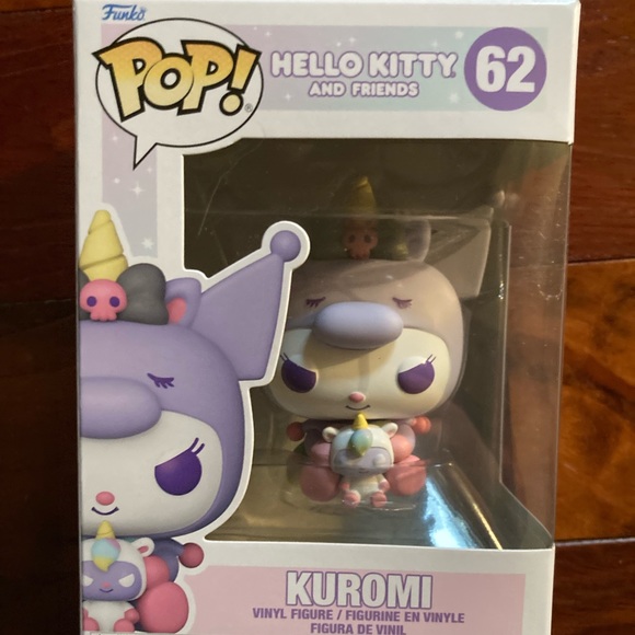 Kuromi Funko Pop! #62 - Sanrio Hello Kitty and Friends New in box - Unicorn